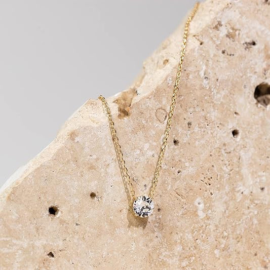 Collana Aurora Cristallo | Oro