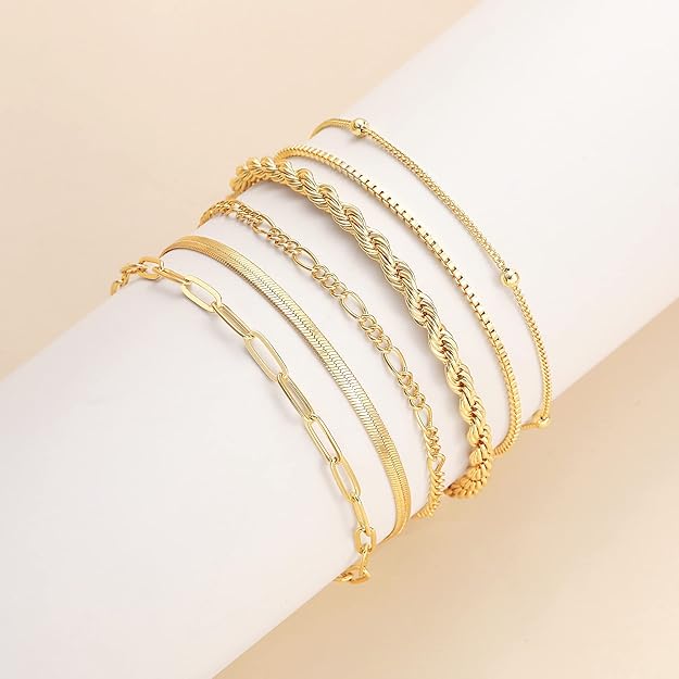 Set di Bracciali Isabella | Oro
