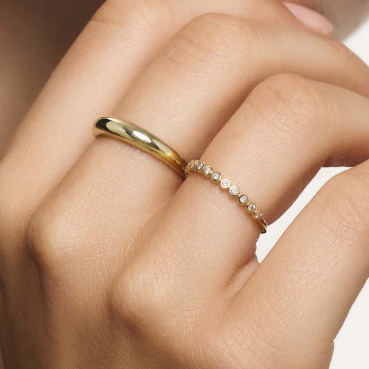 Anello Cupola Elegante | Oro