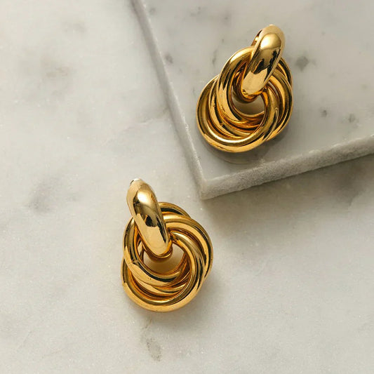 Orecchini Intrecciati | Oro