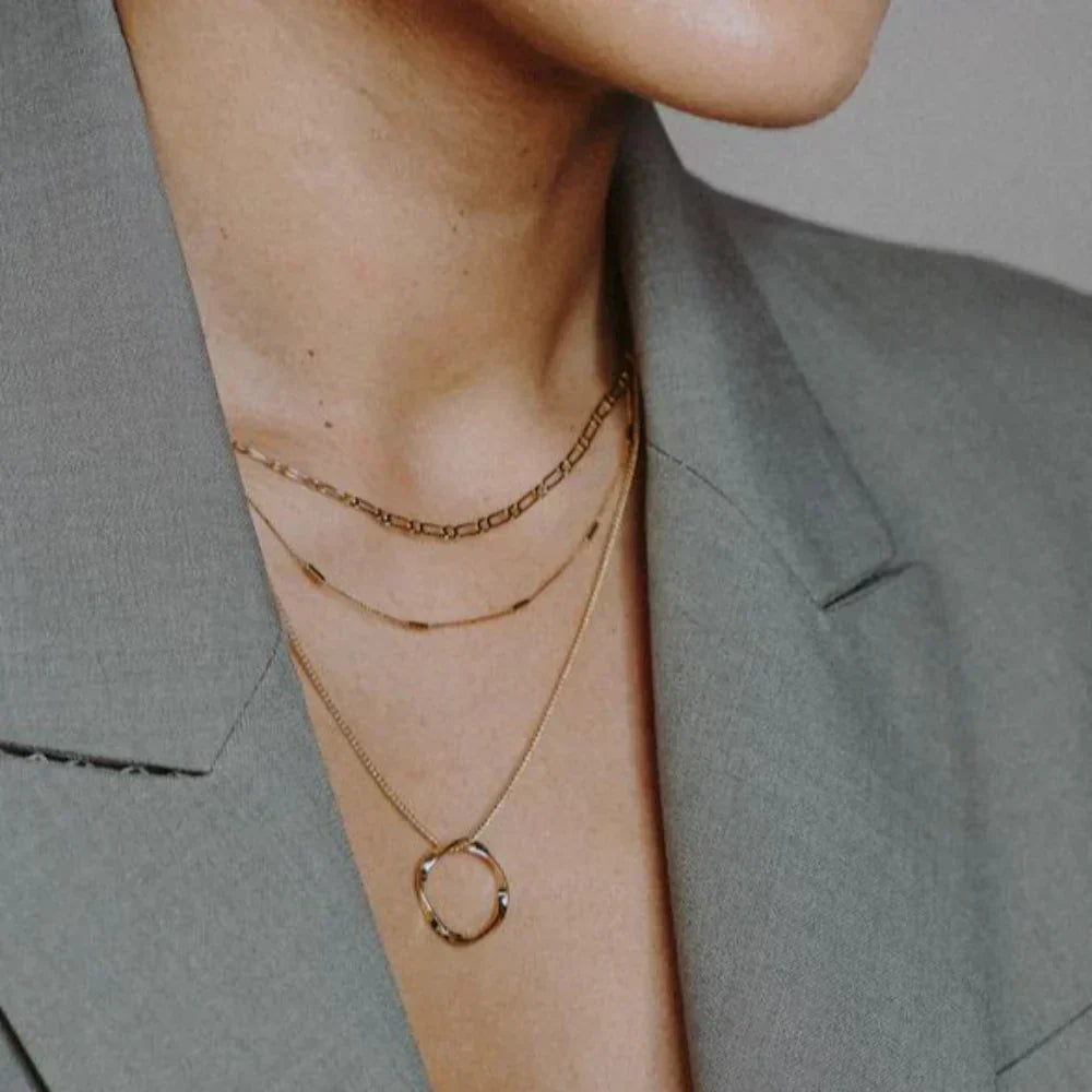 Collana Tre Giri | Oro