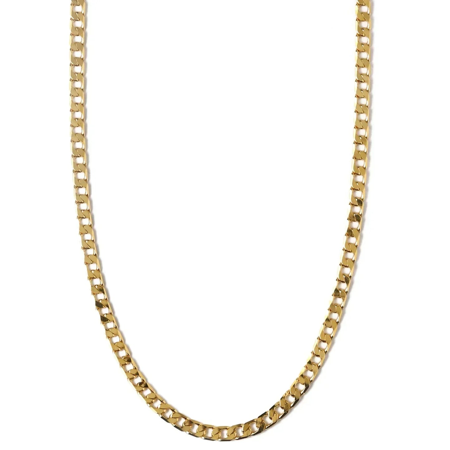 Collana a Maglia Curb Piatta