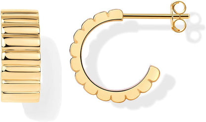 Orecchini Rilievo Classico | Oro