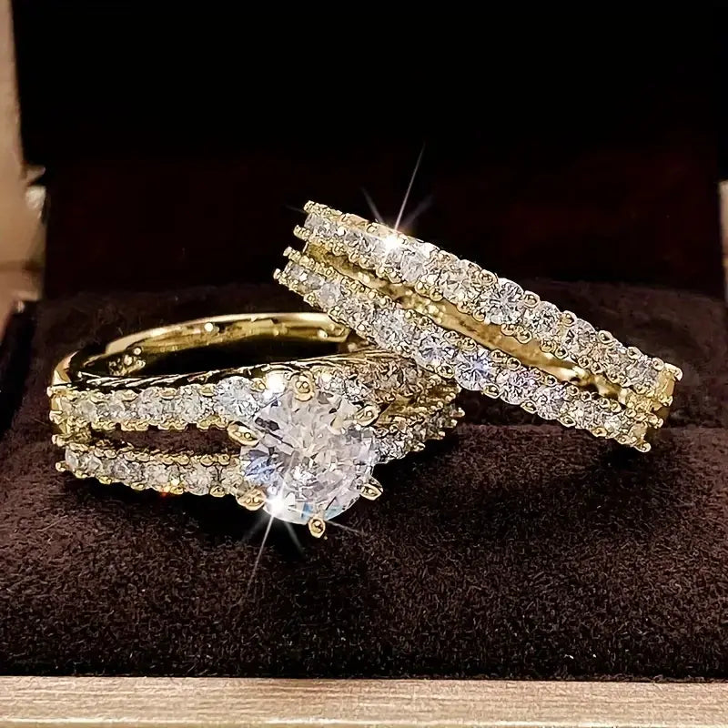 Set di Anelli Amore Eterno