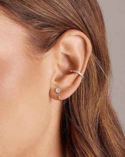 Orecchini Diamante Elegante | Oro