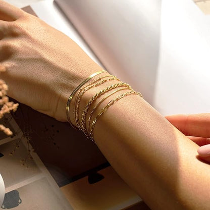 Set di Bracciali Isabella | Oro