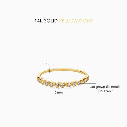 Anello con Sfere Luminose | Oro