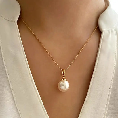 Set di Gioielli con Perla in Oro