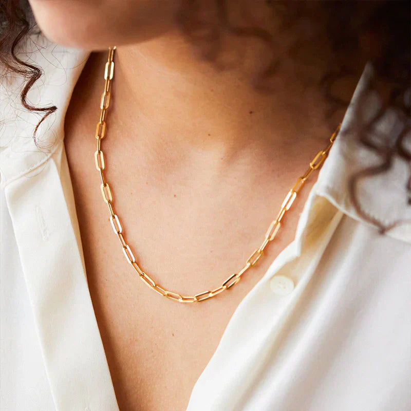 Collana con Catena Elegante | Oro
