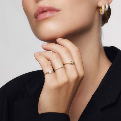 Anello Cielo Stellato | Oro