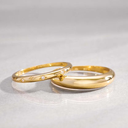 Anello Cupola Elegante | Oro