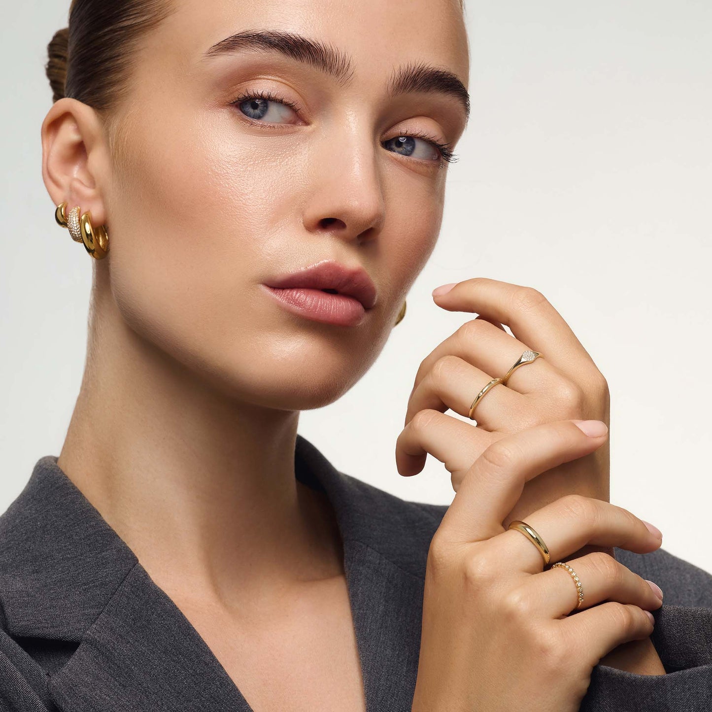 Anello Cupola Elegante | Oro