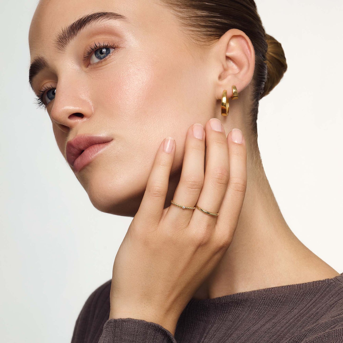 Anello Cupola Slim | Oro