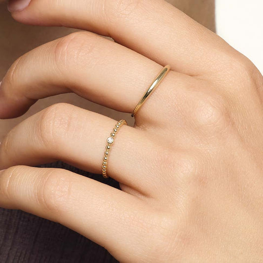 Anello Cupola Slim | Oro