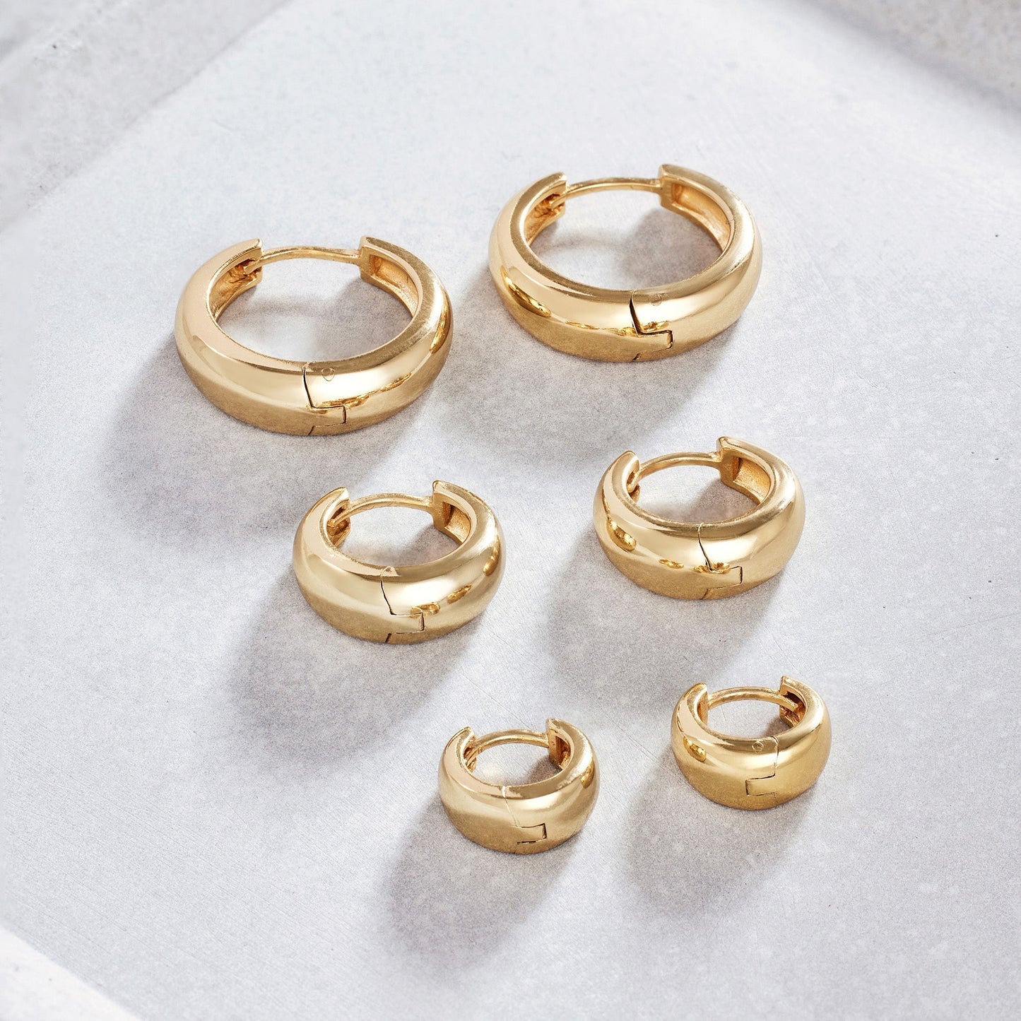 Orecchini a Cerchio Regina | Oro