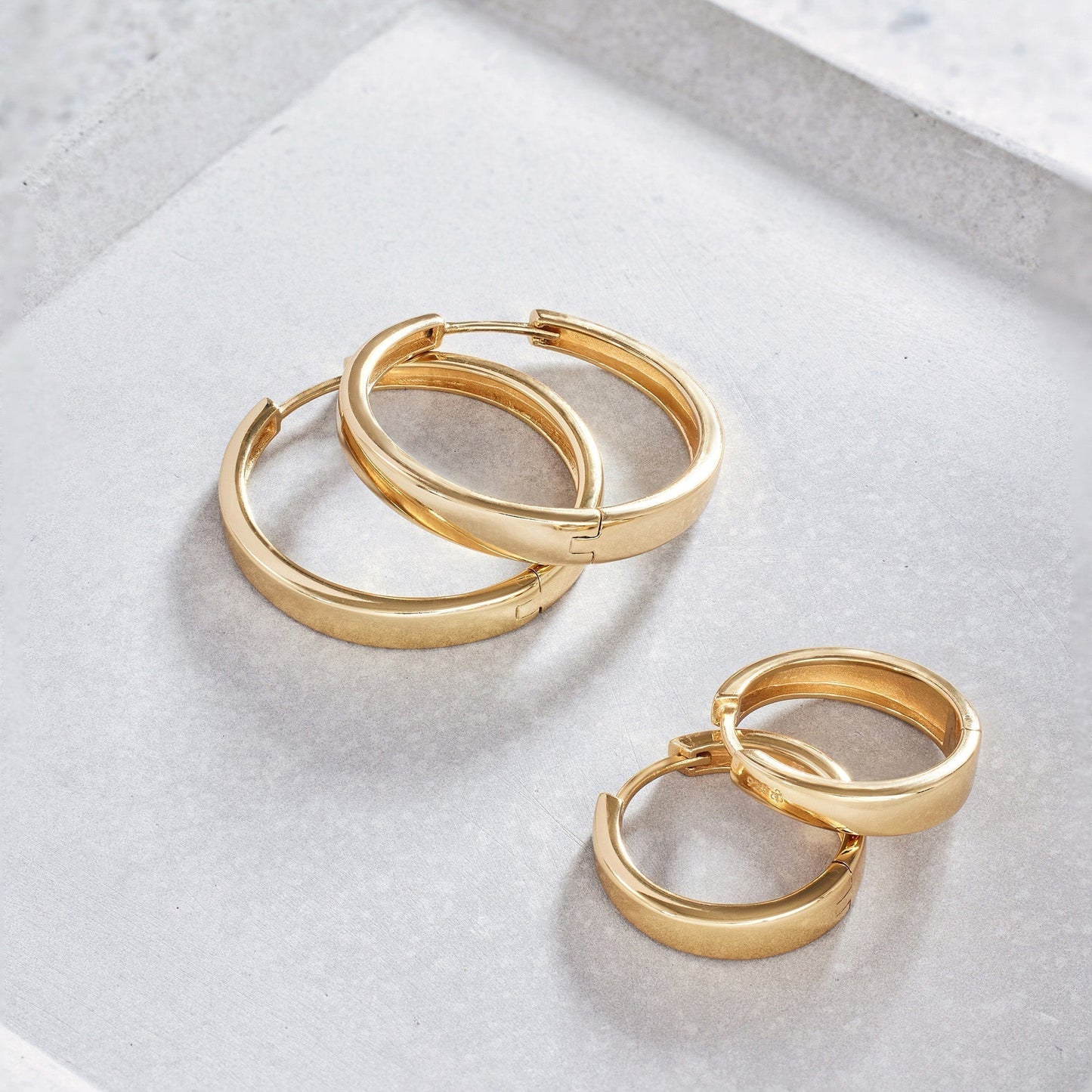 Orecchini a Cerchio Gia | Oro