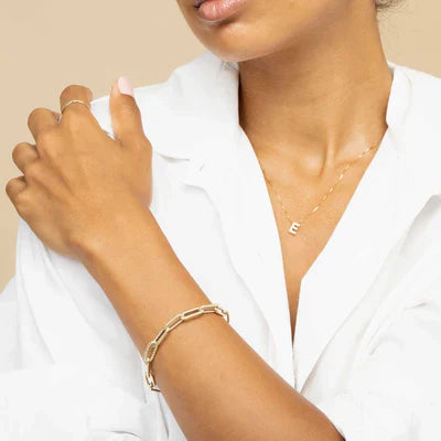 Collana dell'Amore con Iniziale | Oro