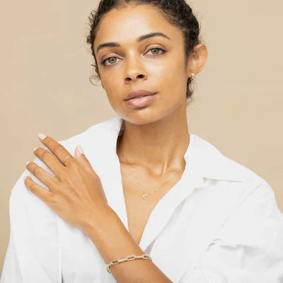 Collana dell'Amore con Iniziale | Oro