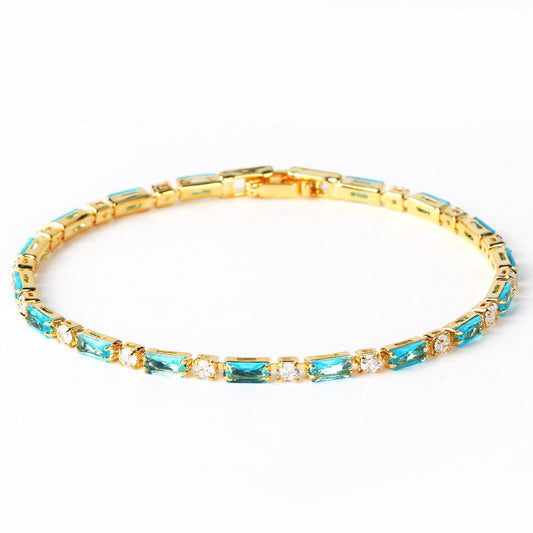Bracciale con Pietra Turchese Naturale