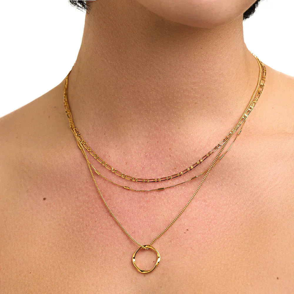 Collana Tre Giri | Oro