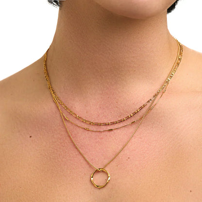 Collana Tre Giri | Oro