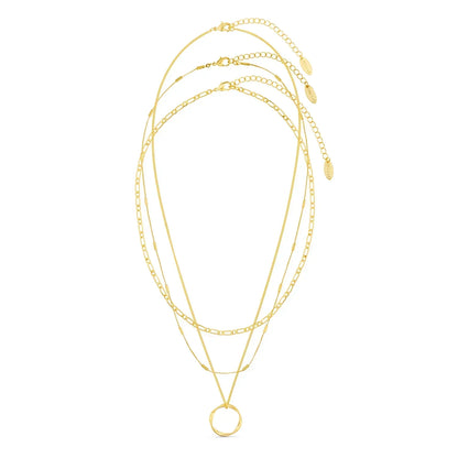 Collana Tre Giri | Oro