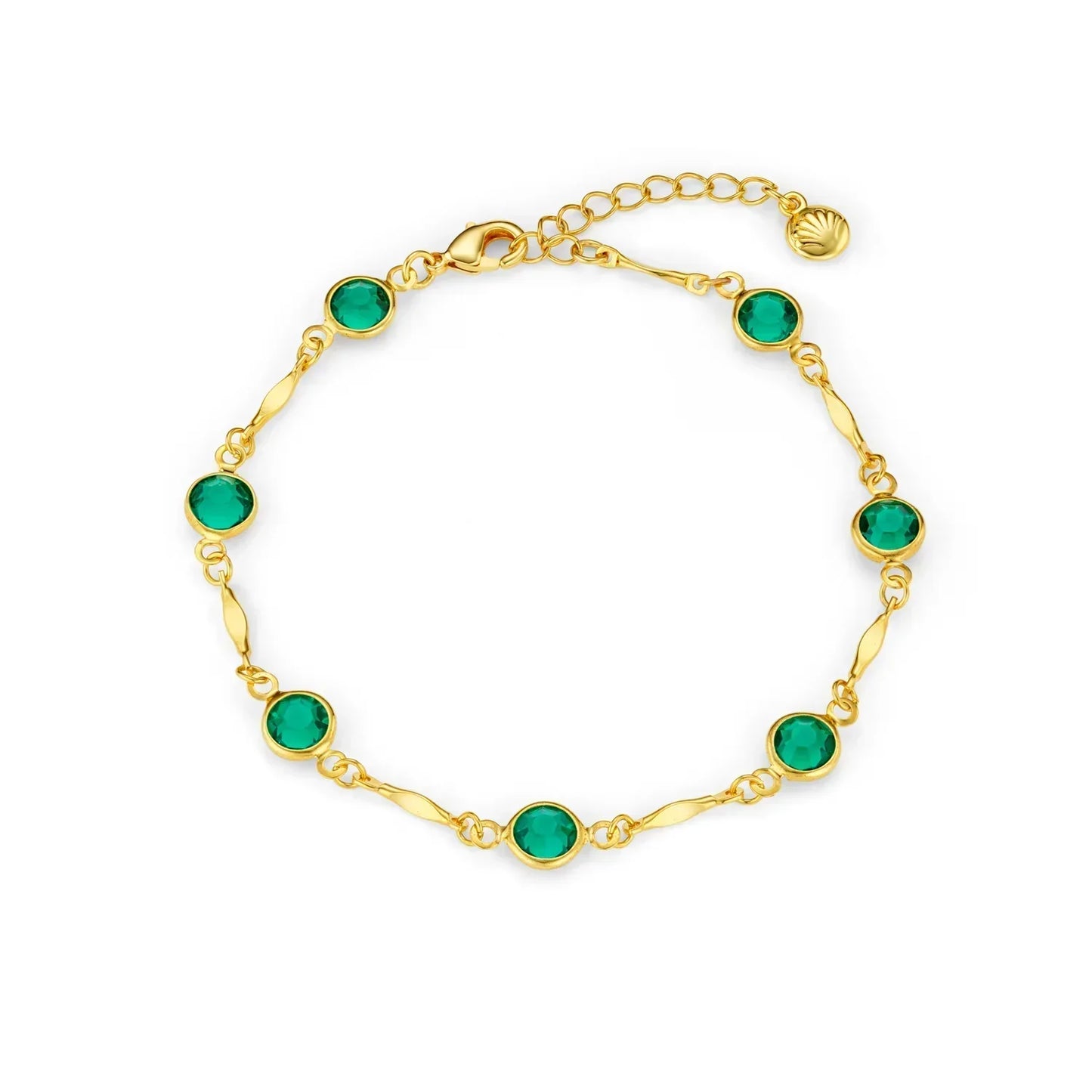 Bracciale Smeraldo Brillante