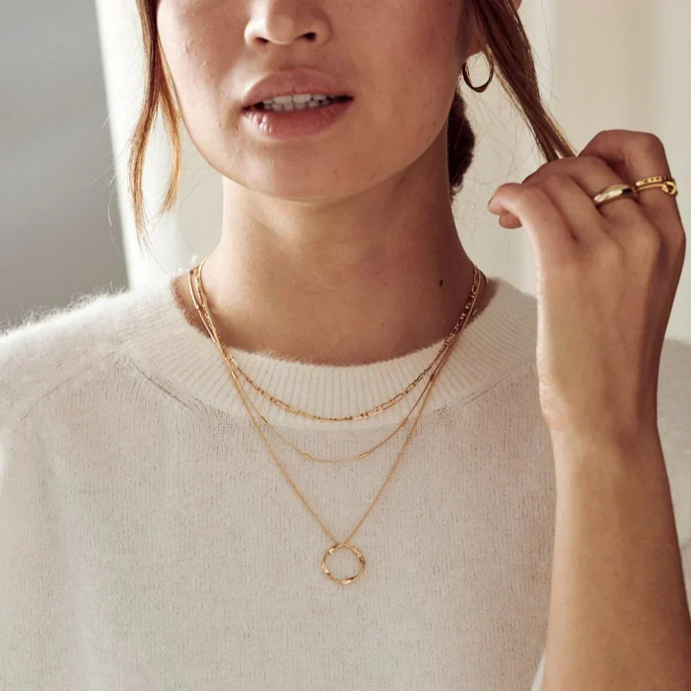 Collana Tre Giri | Oro