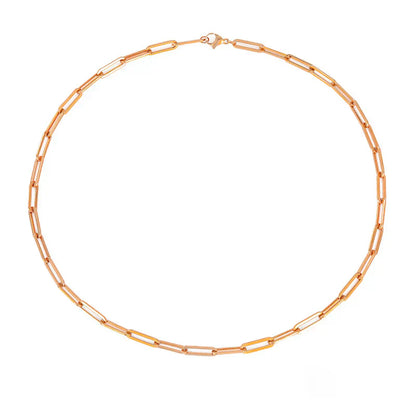 Collana con Catena Elegante | Oro