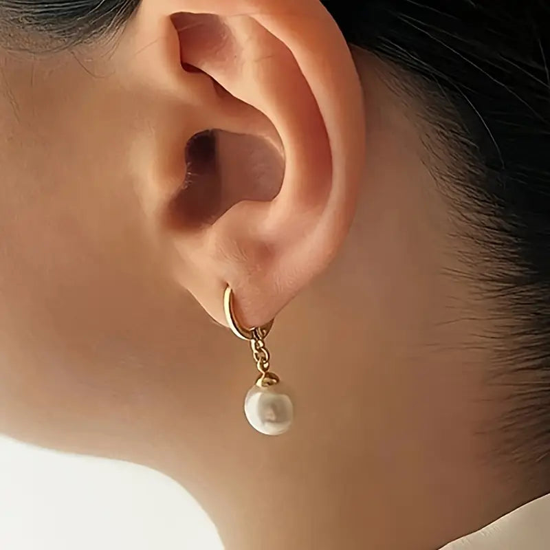 Set di Gioielli con Perla in Oro