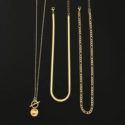 Collana Savia Moneta Texturizzata | Oro