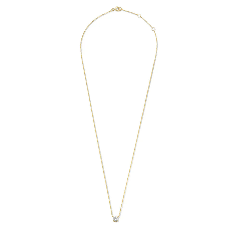 Collana Clea con Moissanite | Oro
