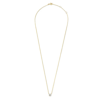 Collana Clea con Moissanite | Oro