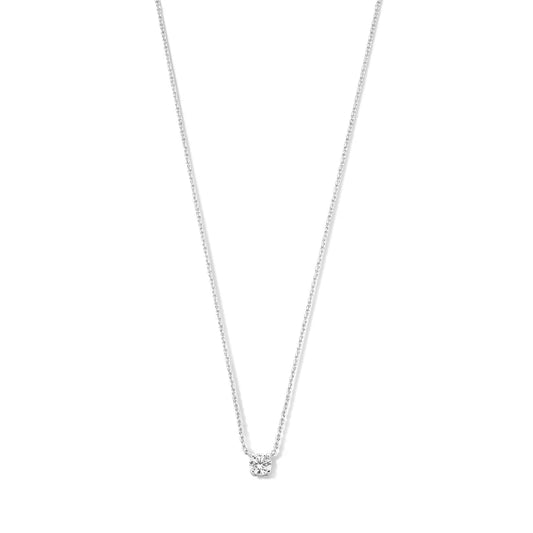 Collana Clea con Moissanite | Oro