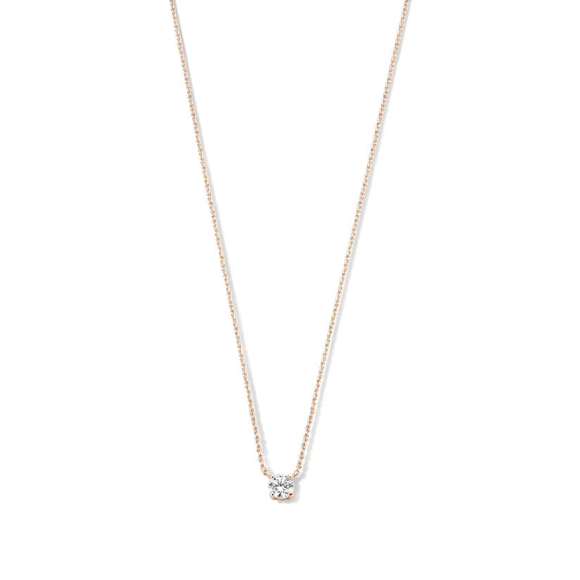 Collana Clea con Moissanite | Oro