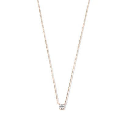 Collana Clea con Moissanite | Oro