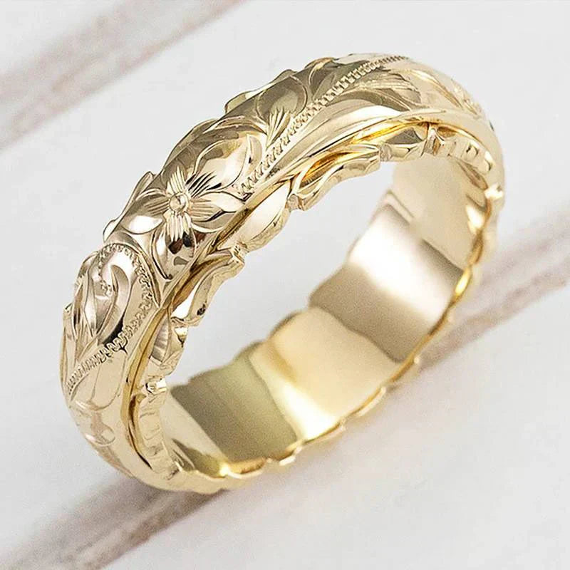 Anello Fiore Vintage
