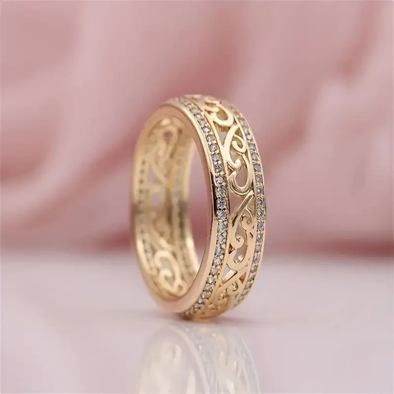 Anello Vuoto in Oro
