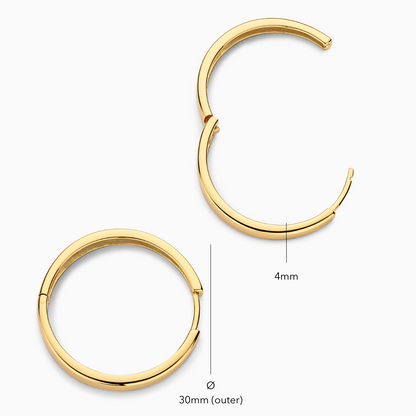 Orecchini a Cerchio Gia Imperial | Oro