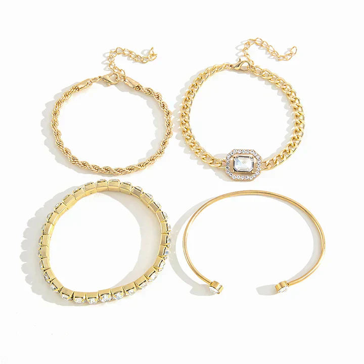 Set di Bracciali Isabella | Oro