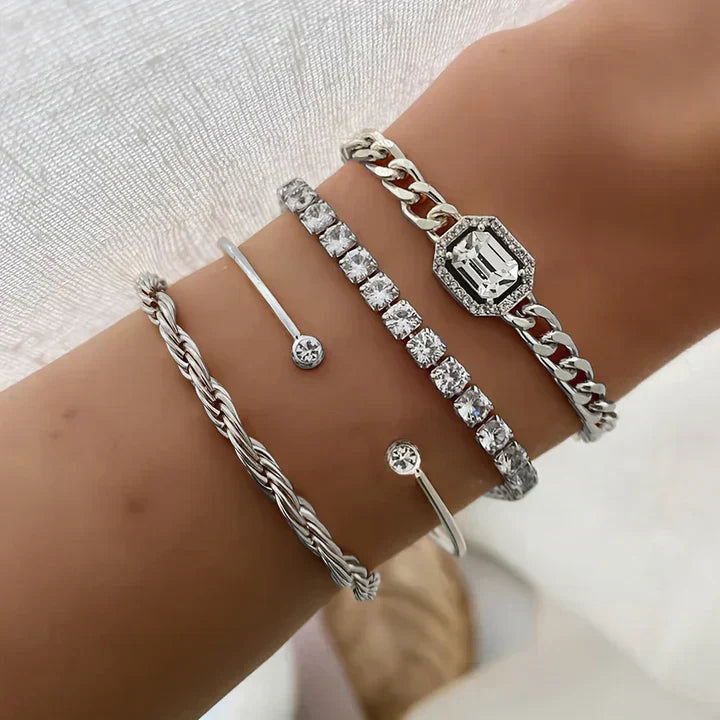 Set di Bracciali Isabella | Oro